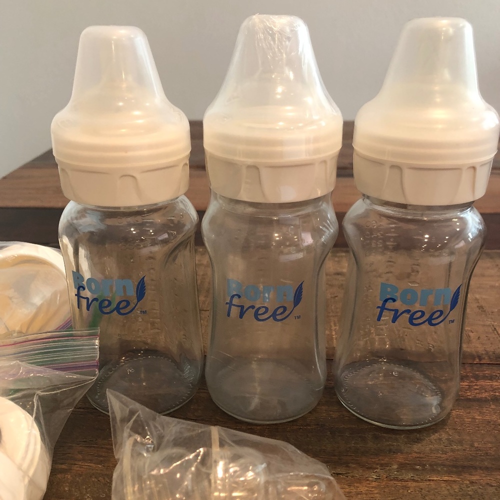 9oz Born Free BPA-Free Glass Bottles
